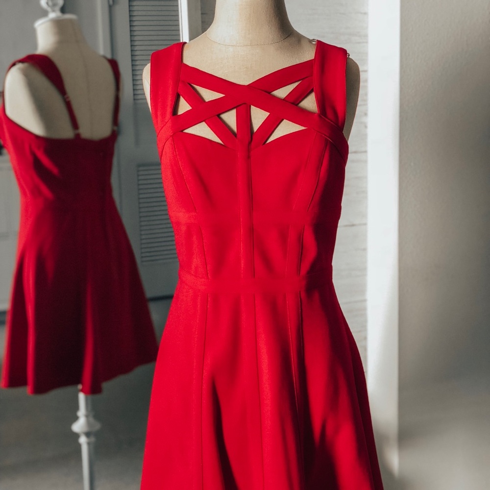 BCBG Res dress